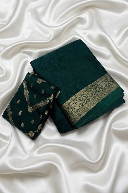 Viscose Chinnon Saree- VC803